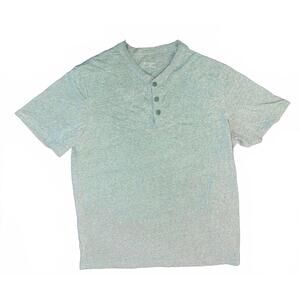 Merona Men's Henley Shirt -‎ Light Green
